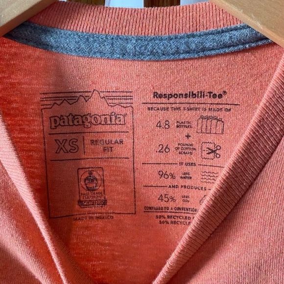 Reformation Patagonia Men's P-6 Logo Responsibili-Tee - Picture 4 of 7